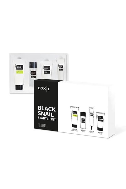 Coxir Μαύρο Σαλιγκάρι Σετ Εκκίνησης, Λύση Περιποίησης Ρυτίδων 4 Βημάτων, Σετ ...