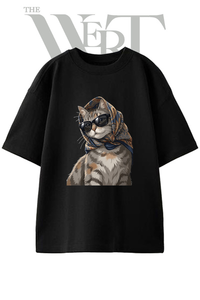 THEWERT T-Shirt - Μαύρο - Oversize