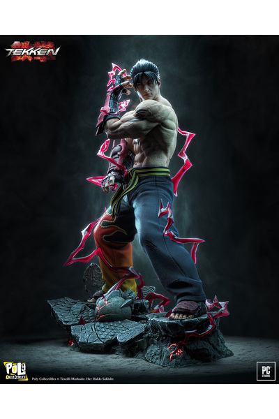Poly Collectibles Jin Kazama - Tekken Collectibles Figure – 1/6 Scale – Artis...