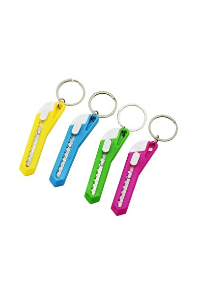 Tahtakale Mini Falçata Keychain - Plastic Body - Mixed Color
