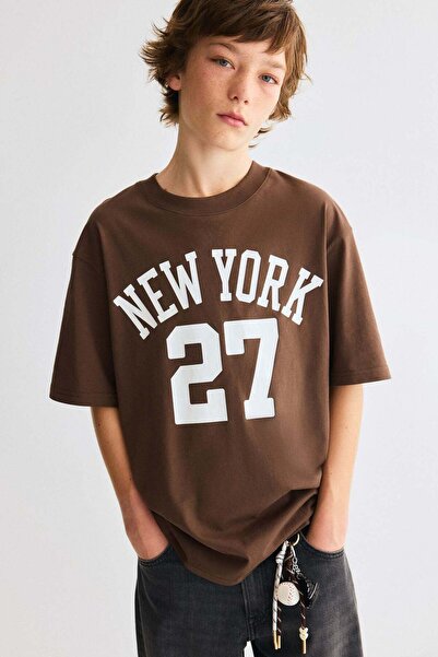H&M Loose-fit printed T-shirt
