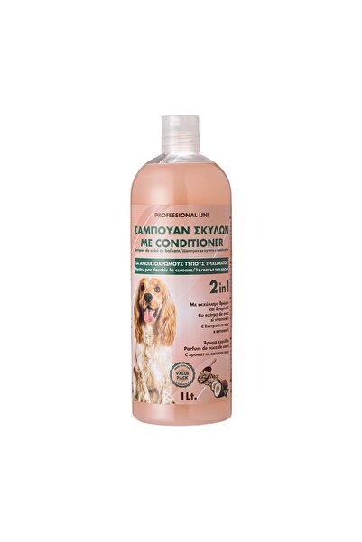 OEM Șampon pentru Câini cu Balsam 2in1 cu Aromă de Nuca de Cocos (Blană de cu...