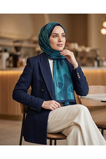 test marka Nergi̇s scarf natural shawl