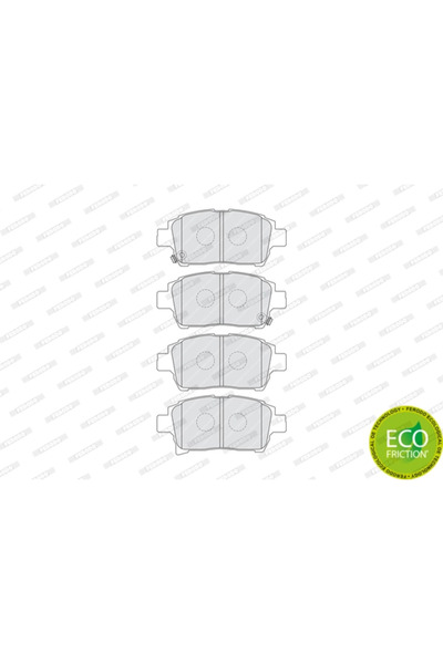 FERODO Set Placute Frana Frana Disc Byd F3 Limuzina Faw (Tianjin) Weizhi V5 1...