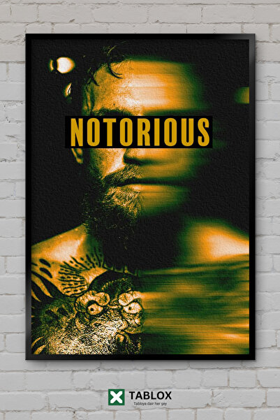 TABLOX Conor McGregor Notorious Mma Fighting Ufc Irlanda Tablou decorativ din...