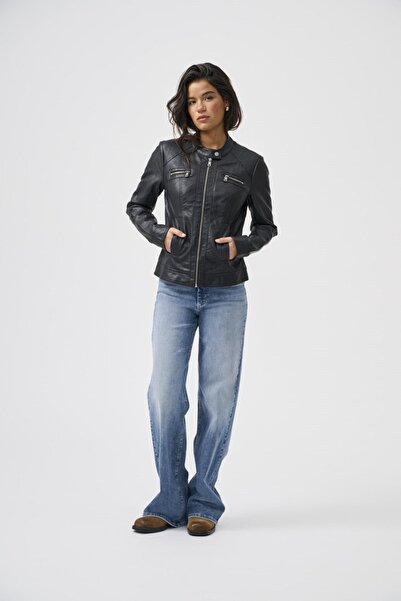 Only & Sons ONLBANDIT JACHETĂ BIKER DIN PIELE ECOLOGICĂ / CU ASPECT DE PIELE ...