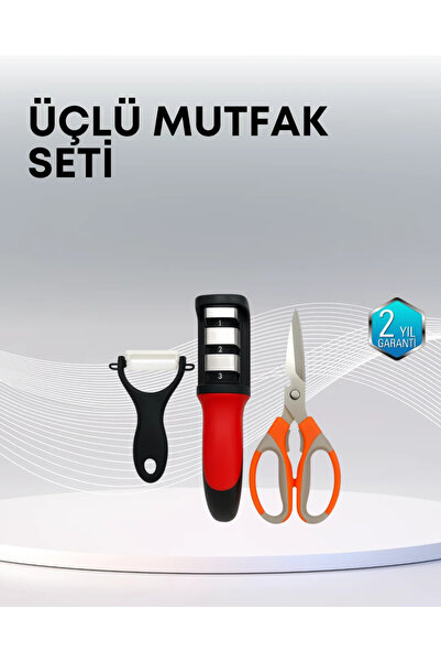 Generic Brand Aconcept Multifunctional Kitchen Scissors Set – Includes 3 Scis...