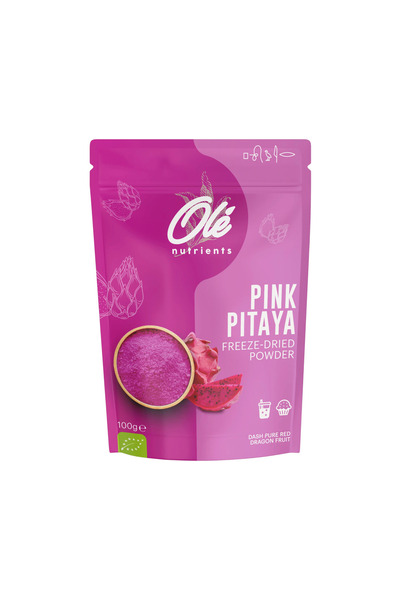 Olé Ole Nutrients Freeze Dried Pink Pitaya Powder 100g
