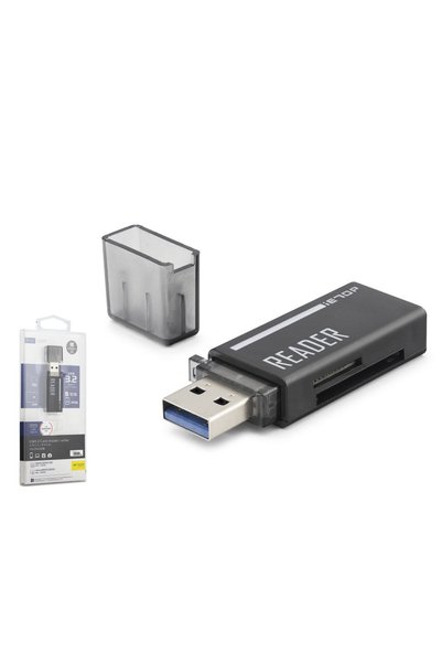 naque قارئ بطاقات USB Type-C 3.2 Gen1 SD MicroSD بسرعة 5 جيجابت في الثانية أس...