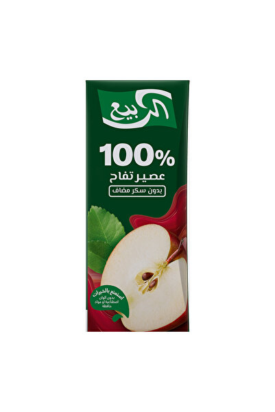 Al Rabie عصير تفاح 185 مل (18 زجاجة)