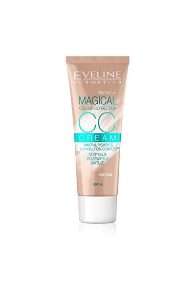 Eveline CC Cream cu efect de fond de ten Magical Colour Correction - 51