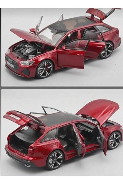 Z1 Home Auıdı Rs6 Premium özellikli 1:24 21 cm uzunluk koleksiyonluk Açık gri