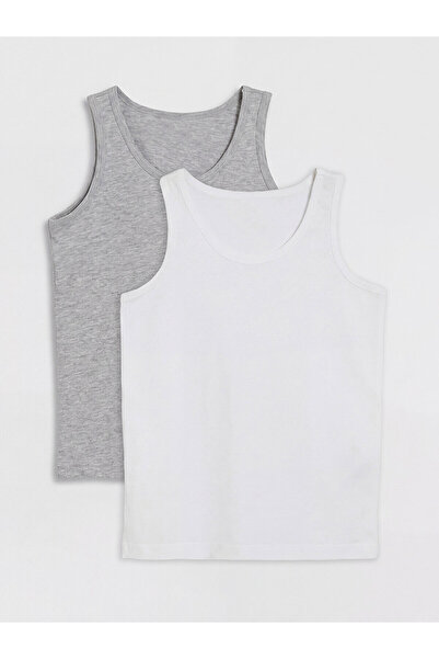 LC Waikiki Ozmarka New Season Boys' Undershirt 2-Pack