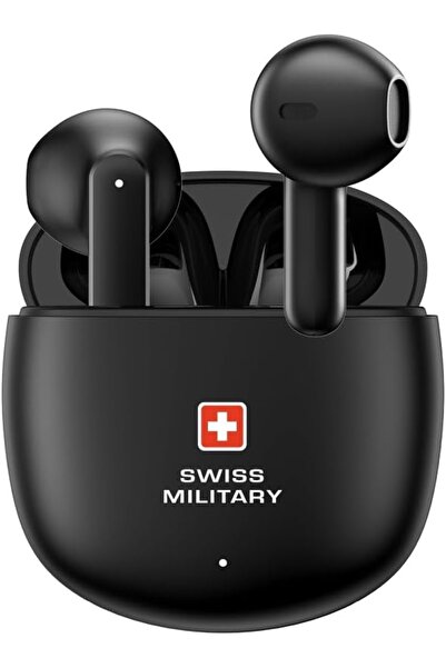 Swiss Military VICTOR6 High Bass True Wireless Earbuds - Black