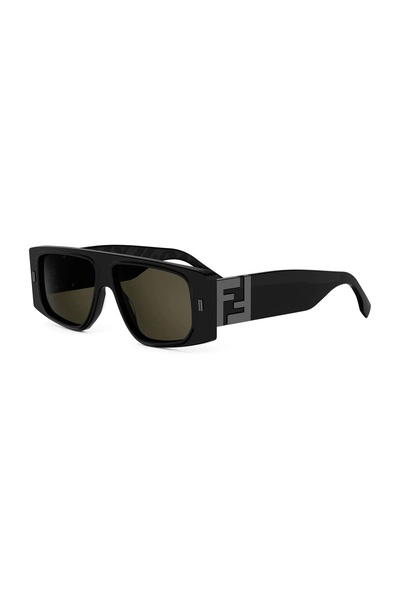 Fendi FE40214U 01N 56 نظارات شمسية للرجال