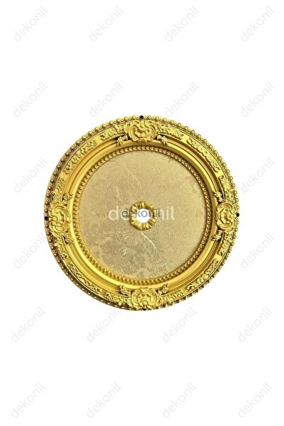 Dekonil 60 cm Oval Saray Tavan - Tavan Avize Göbeği