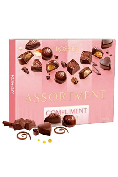Roshen COMPLIMENT ΣΟΚΟΛΑΤΑΚΙΑ 145gr. - (ΜΕ ΜΑΥΡΗ ΣΟΚΟΛΑΤΑ)