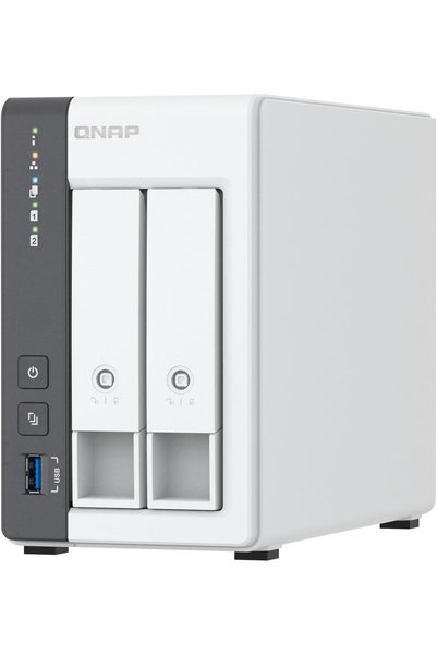 Qnap TS-216G, 2-Bay NAS, Quad-core CPU, 2.5GbE, 4GB RAM
