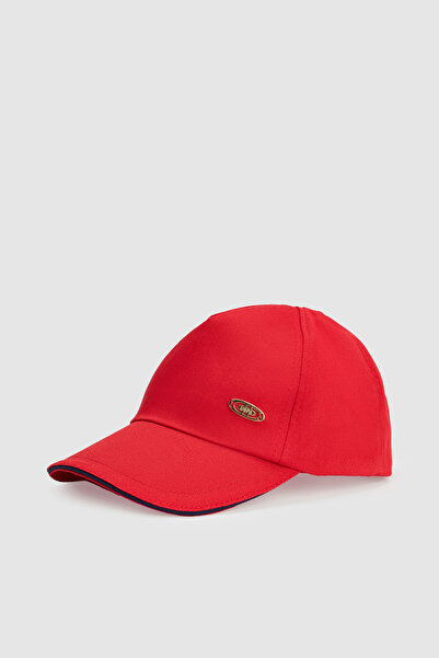 U.S. Polo Assn. قبعة حمراء نسائية 50326171-VR030