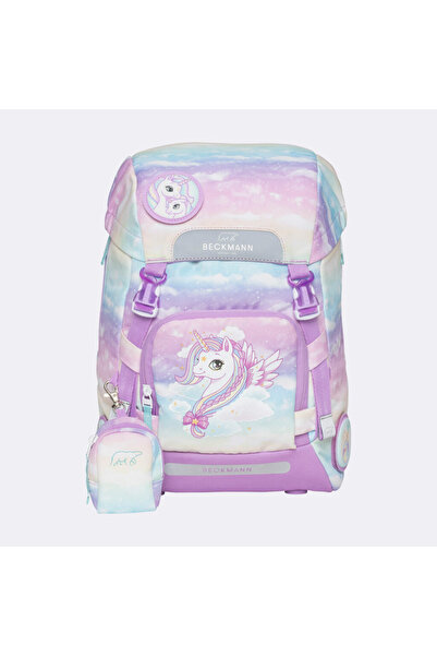 BECKMANN Backpack, ergonomic school backpack, Classic, Unicorn