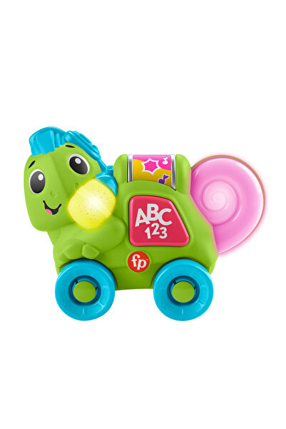 FISHER-PRICE BABY Cameleon interactiv educativ pentru copii cu muzică și lumi...