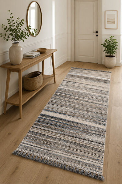 Craft Kilim Makinede Yıkanabilen Kaymaz Tabanlı Makine Dokuma Kilim