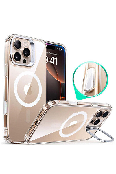 ESR Husa MagSafe pentru Apple iPhone 16 Pro, ESR, Classic Hybrid Kickstand Sl...