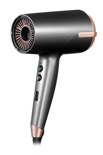 Remington Accessories Uscător de păr Remington cu ionizare, cu duză scurtă 3D