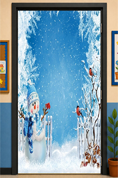 PROMISEBACKDROP2 زينة باب مرنة مقاس 190x75 سم، زينة باب من القماش، بتصميم شتو...