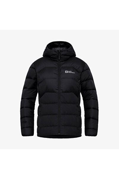 Jack Wolfskin Ather Down Hoody Kadın Siyah Mont