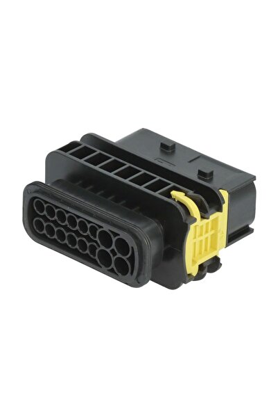 TE Connectivity Mufa de Metalica (numar Pini: 16 Forma Mufa: Dreptunghiular M...