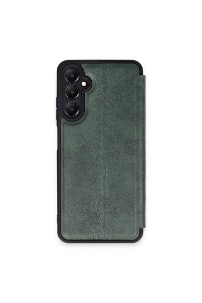 New Face Aconcept Galaxy S24 Fe Case Flip Cover - (22516) Dark Green