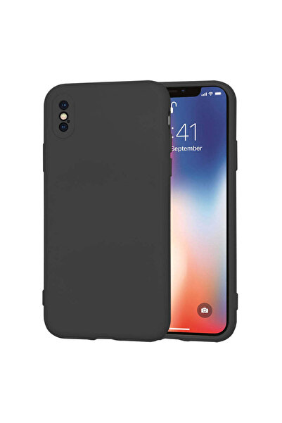 Techsuit Husă pentru iPhone X, iPhone 10, SoftFlex, mov - negru
