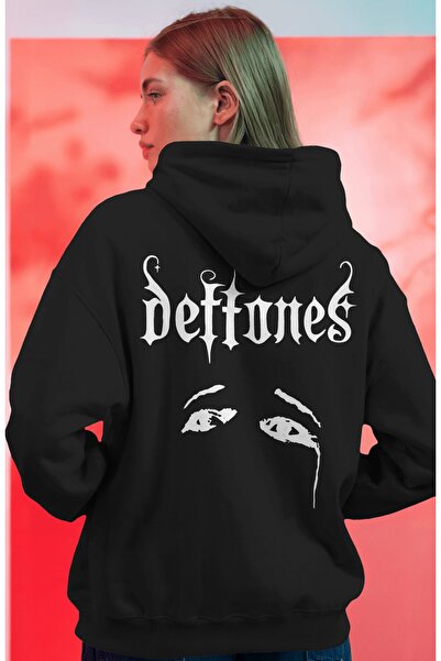 SEVBANO Deftones Rock Metal Music Band Back Printed Unisex Oversize Premium H...