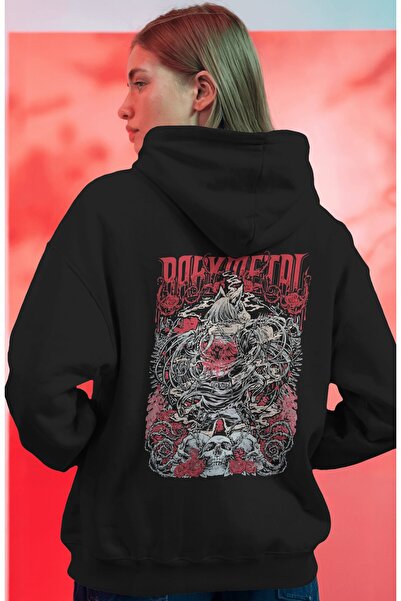 SEVBANO BabyMetal Rock Metal Music Group Hanorac unisex supradimensionat prem...