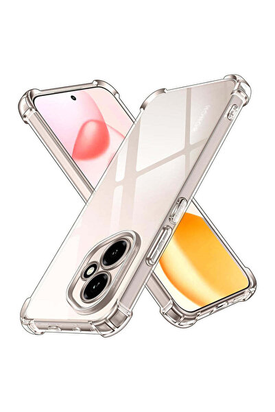 Techsuit Husă pentru Honor 400, Antișoc, din silicon transparent - transparent
