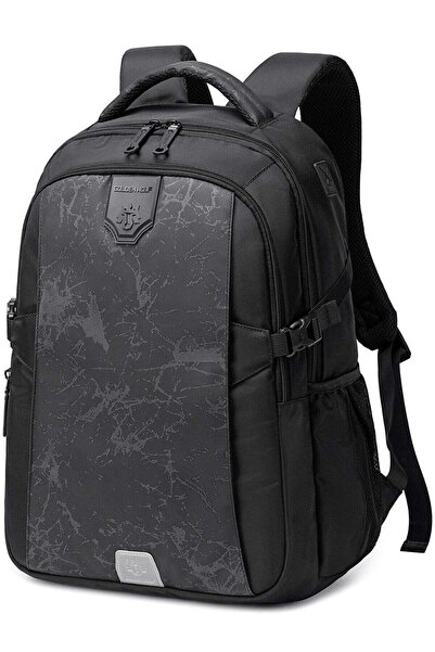 Arctic Hunter Golden Wolf Slim Laptop Backpack Water Resistant Daypack with H...