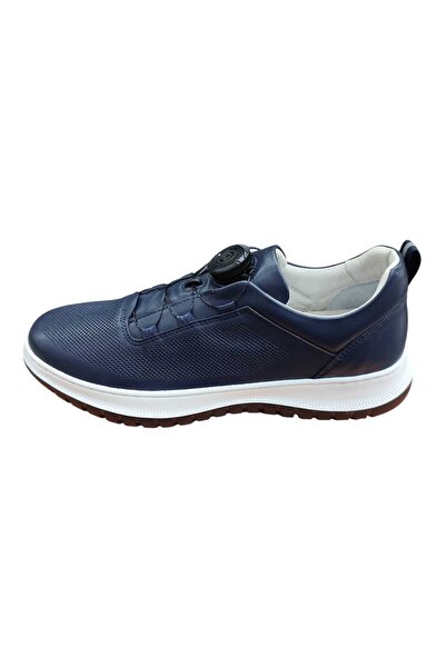 Libero Lz5909 Navy Blue Waiter Leather Shoes