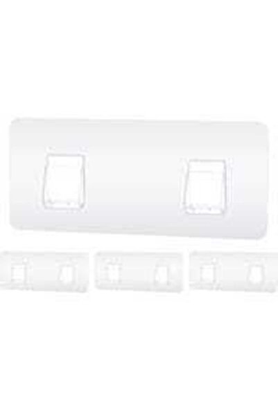 Arabest 4-Pack Replacement Adhesive Hooks for Shower Organizer, Waterproof Wa...