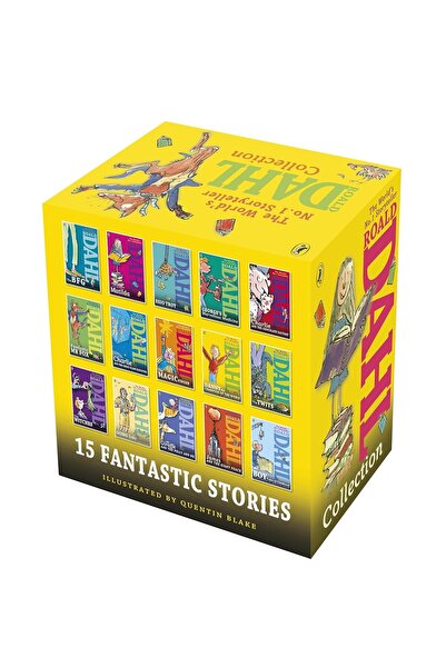 Penguin Puffin Roald Dahl Phizz-Whizzing Collection: 15 Book Box Set In Slipc...