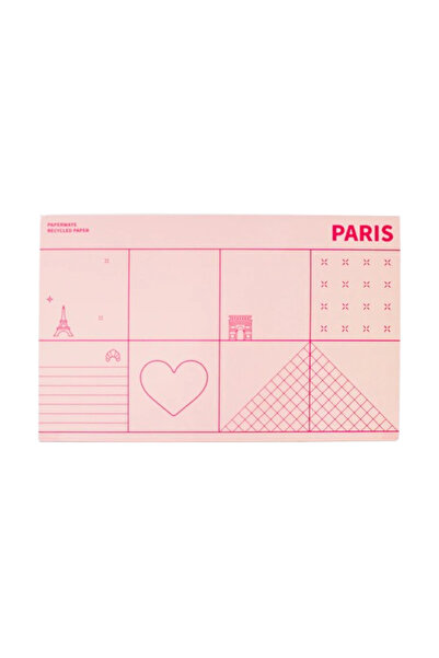 Pansy Daisy Paperways City Deskpad Desktop Planner - Paris