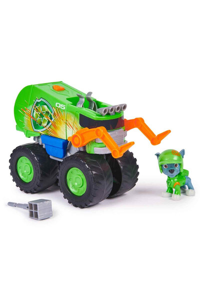 Feyza Oyuncak PAW Patrol Rescue Wheels Rocky Figürü ve Kurtarma Aracı | Geri ...