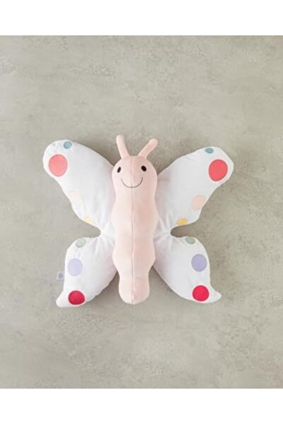 Yıldızan Albemo Butterfly Baby Decorative Throw Pillow 40 cm White 888483