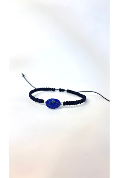 Generic Brand Lapis Lazuli Macrome Bracelet