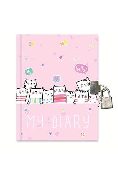 Choice3 A5 362403-U Secret Locked Journal with Lock, Cute Kawaii Hardcover Di...