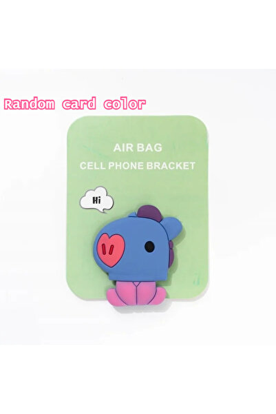 Choice3 حامل هاتف أكريليك إبداعي قابل للطي بتصميم شخصيات BT21 كوايا آر جيه شو...