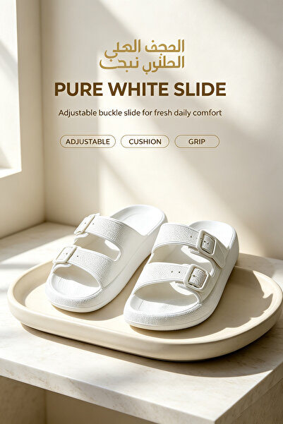 Amity Footwear KSA صندل رياضي رجالي كاجوال بحزام مزدوج - نعل مريح وناعم
