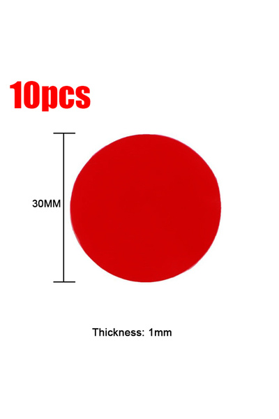Choice6 30mm Round 10PCS 10-100Pcs Transparent Acrylic Double Sided Tape Pads...
