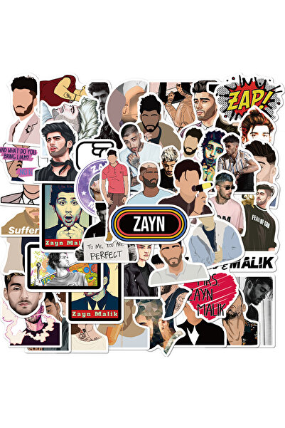 Choice 50pcs 50Pcs British Singer Zayn Malik Stickers Waterproof Snowboard La...