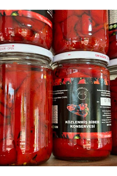 Közlenmiş Biber 660 ml